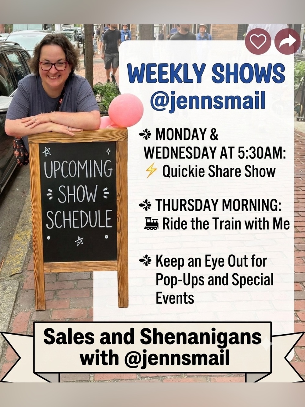 @jennsmail LIVE SHOW LISTING & SCHEDULE - Picture 3 of 5